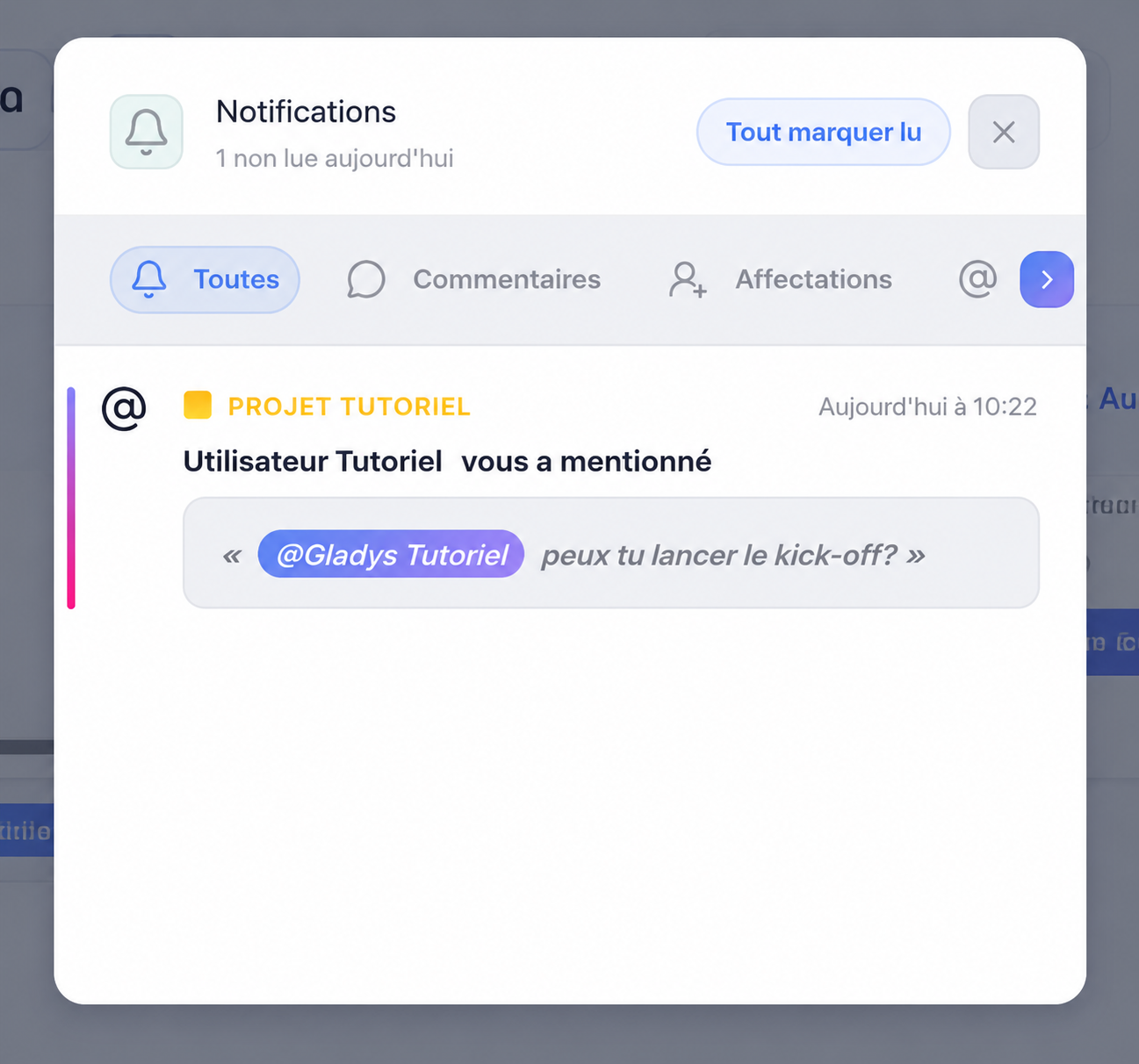 Ecran de connexion