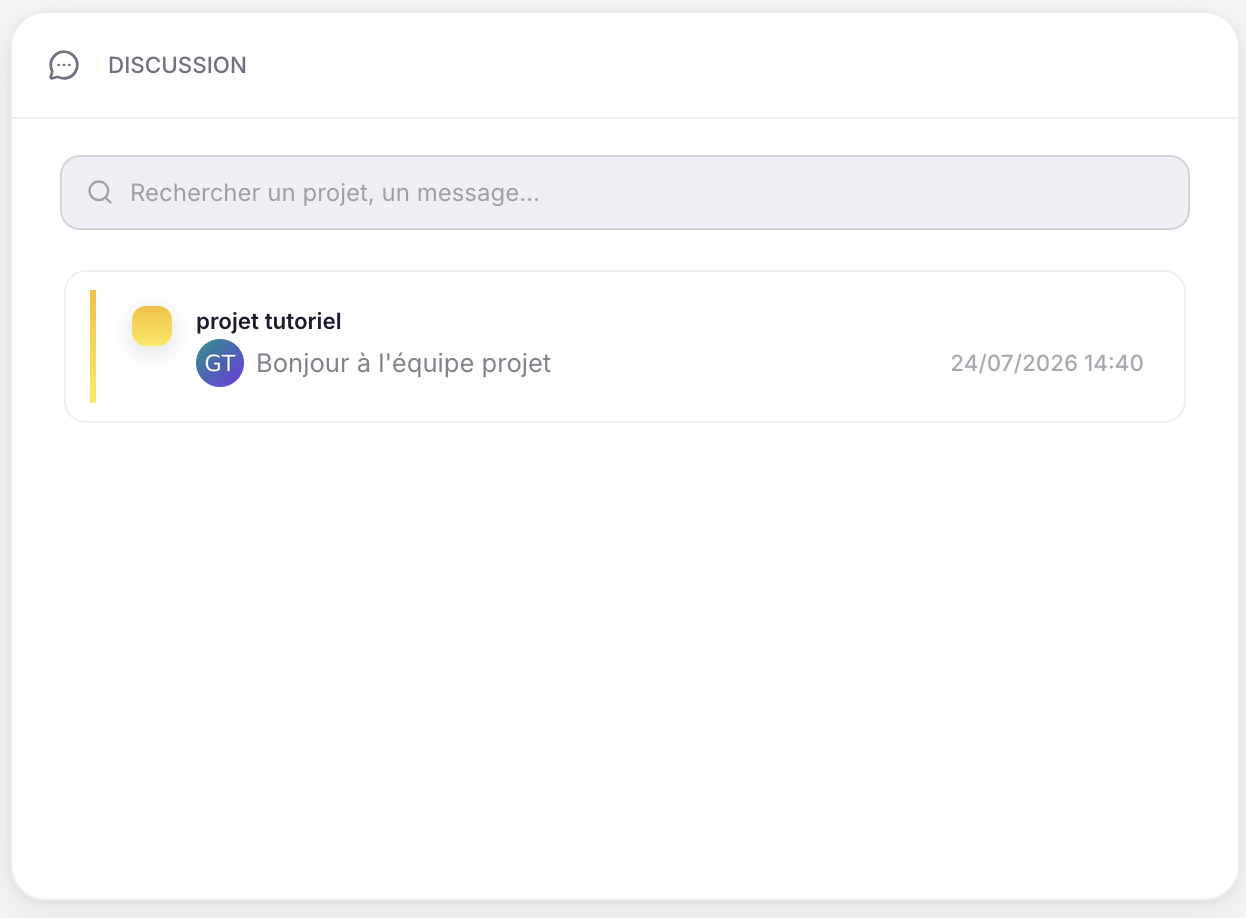 Ecran de connexion